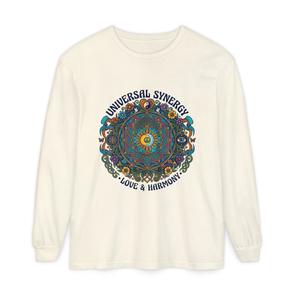 Universal Synergy Mandala Long Sleeve T-Shirt | Love & Harmony