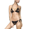 Vintage Steampunk Clockwork Pattern Bikini