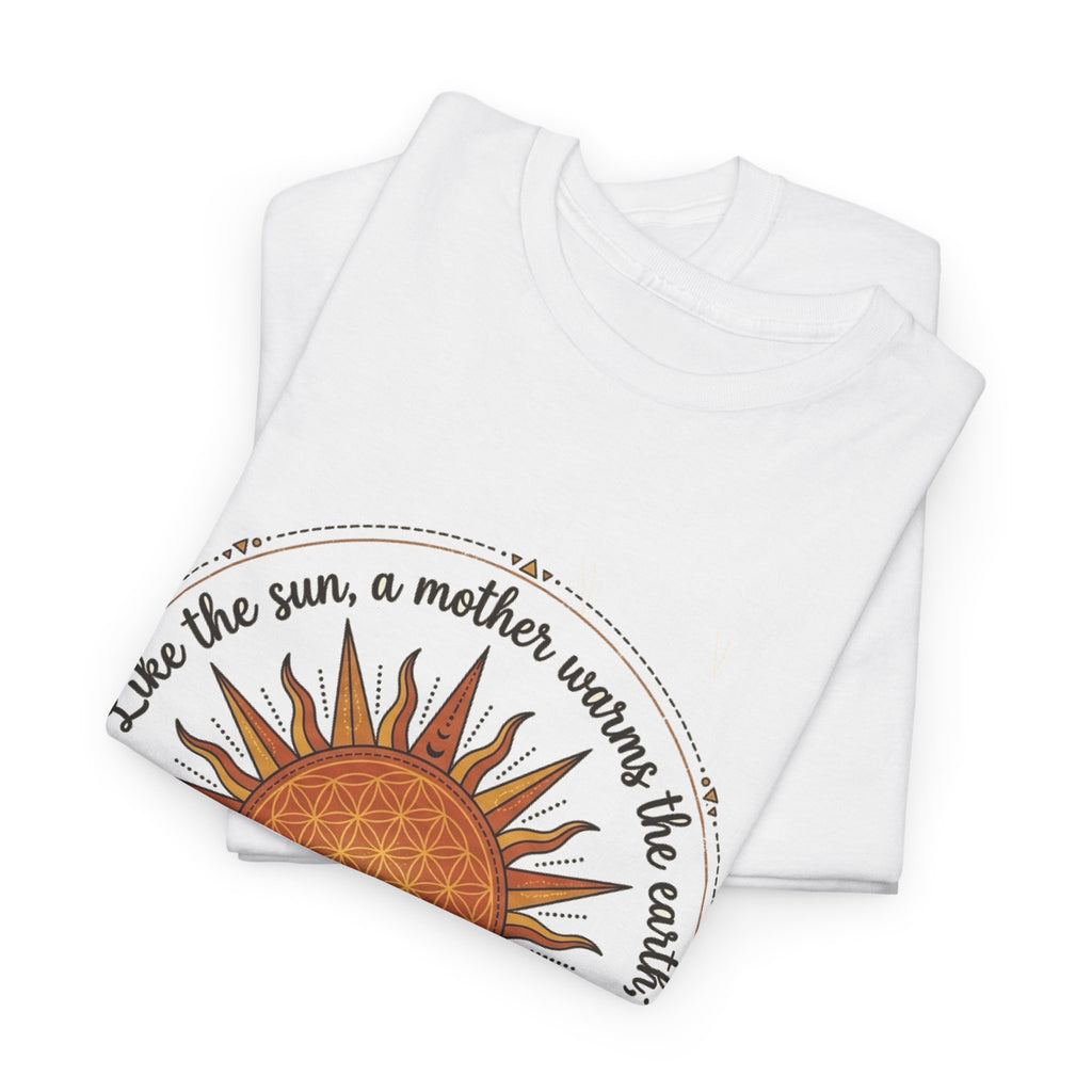 Sunflower Mandala Tee | Sunburst Floral Graphic Shirt