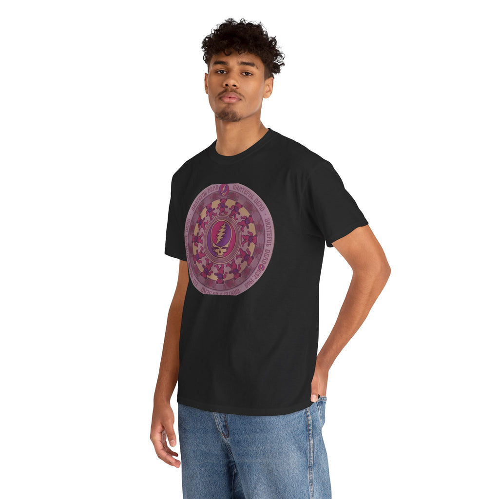 Grateful Dead Steal Your Face Mandala Tee | Psychedelic Band Shirt