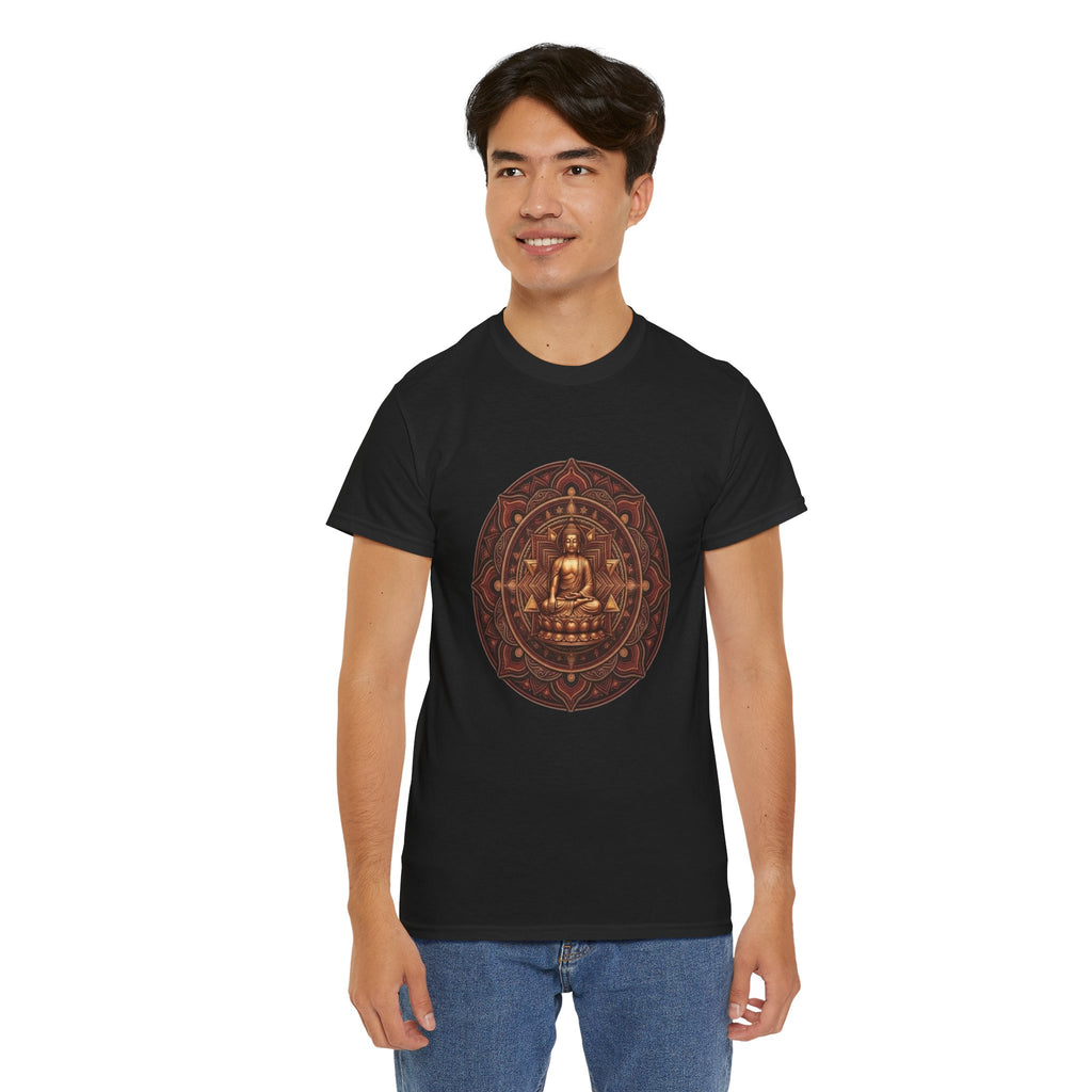 Buddha Mandala T-Shirt | Meditation, Spiritual Yoga Tee