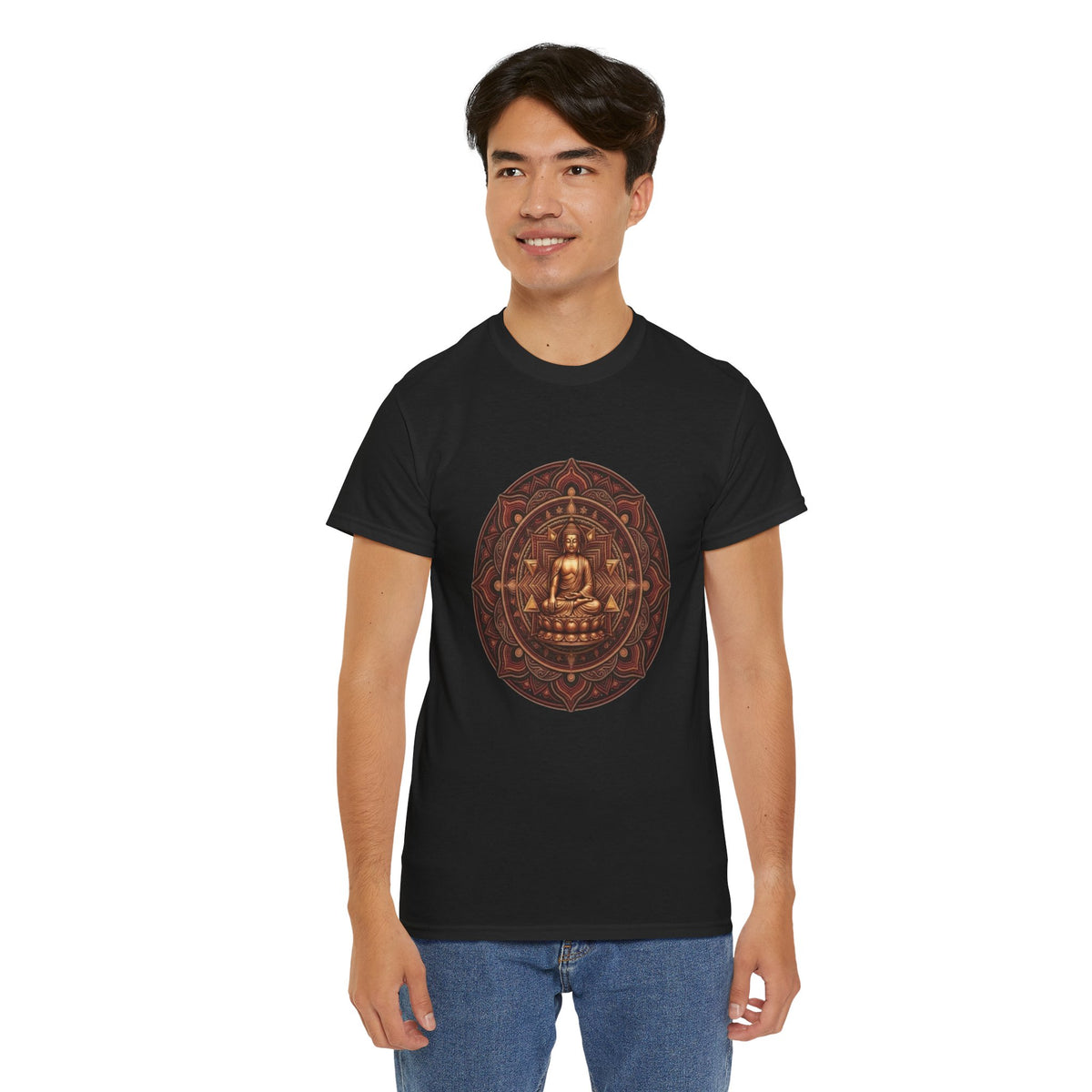 Buddha Mandala T-Shirt | Meditation, Spiritual Yoga Tee