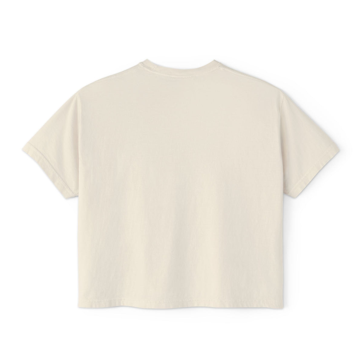 Sunflower Moon Phases Wild & Free Tee | Boxy Crop Shirt