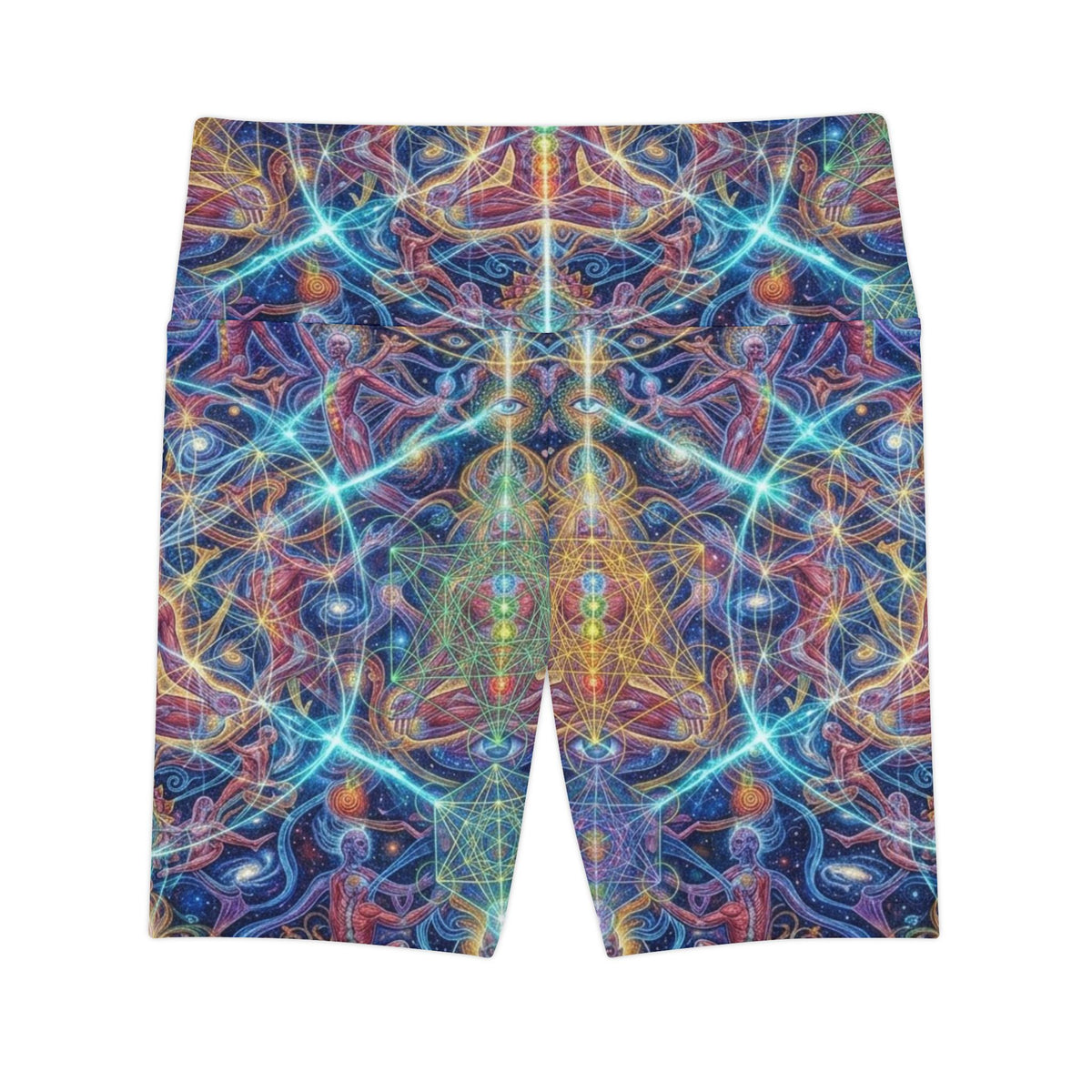 Psychedelic Sacred Geometry | Workout Shorts