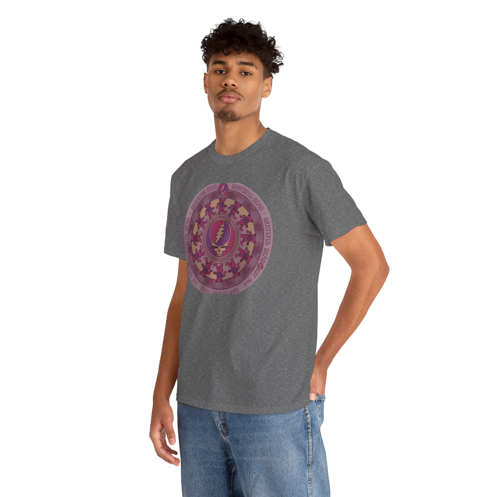 Grateful Dead Steal Your Face Mandala Tee | Psychedelic Band Shirt