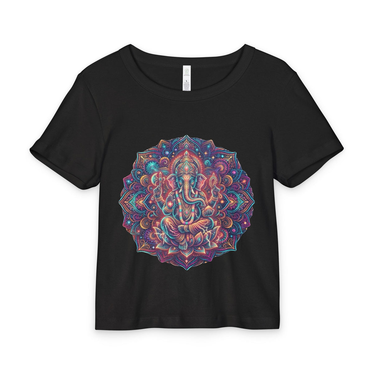 Ganesh Mandala Baby Tee | Elephant Hindu Yoga Spiritual
