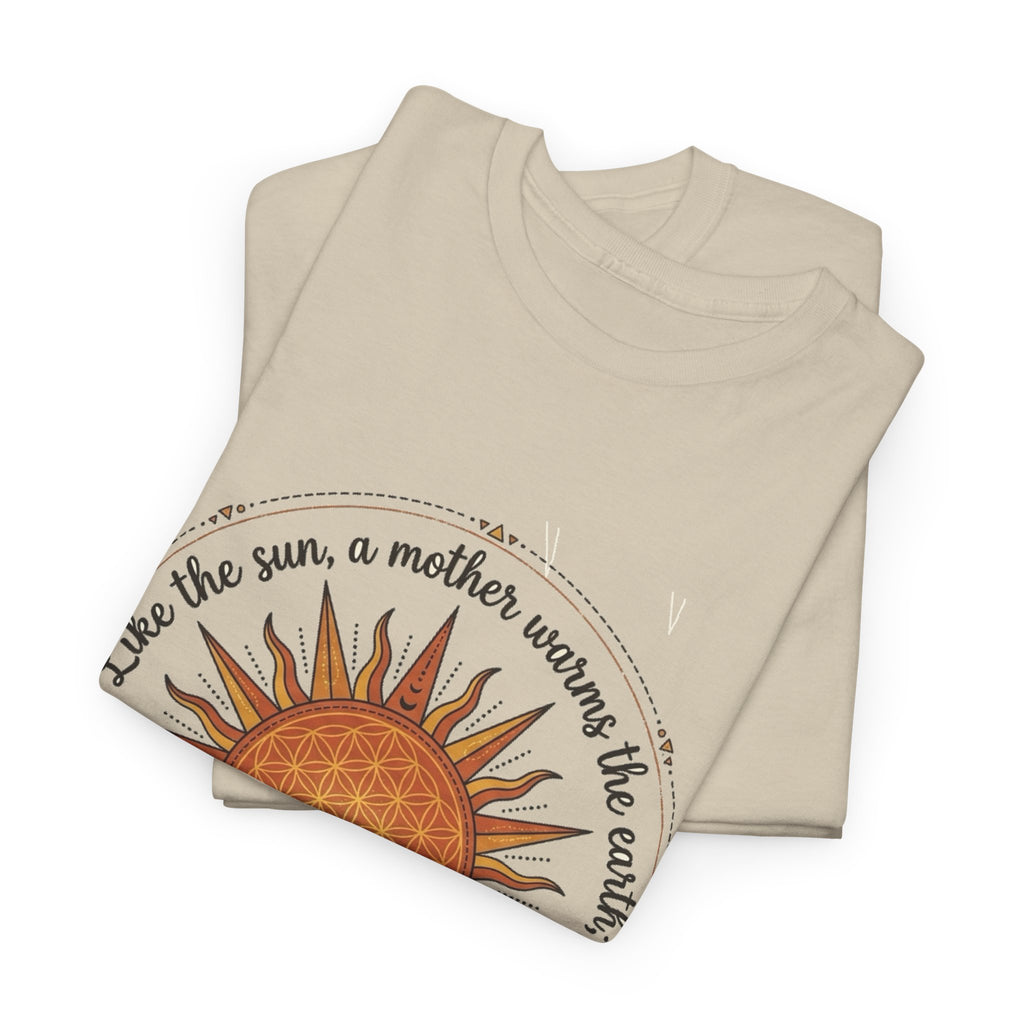 Sunflower Mandala Tee | Sunburst Floral Graphic Shirt
