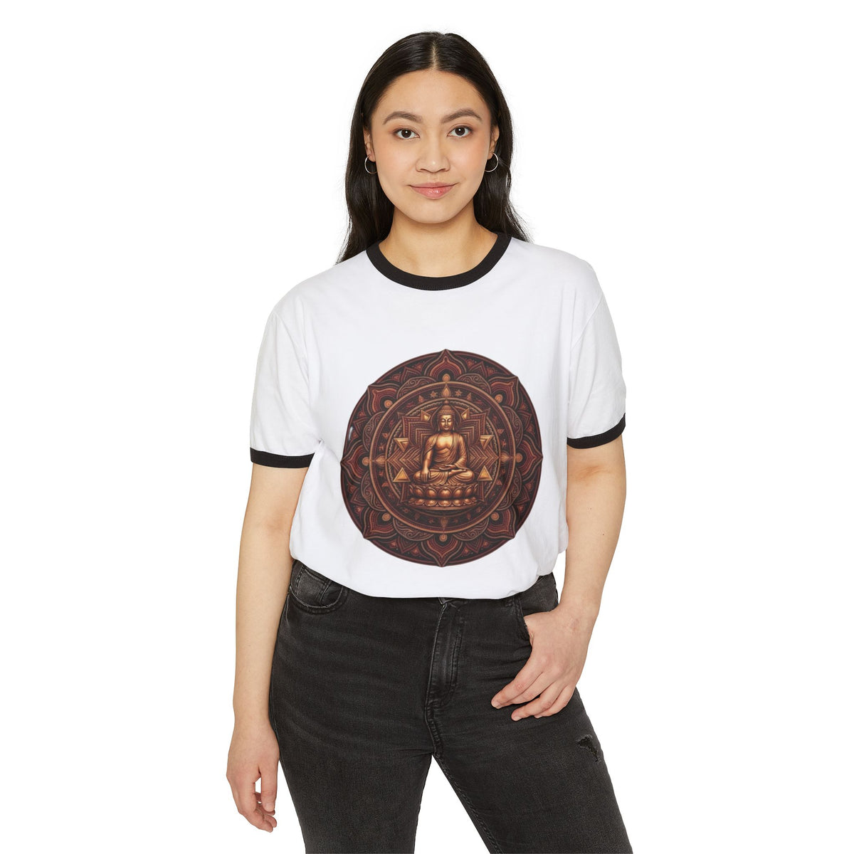 Buddha Mandala Vintage Meditation T-Shirt | Yoga Spiritual Tee