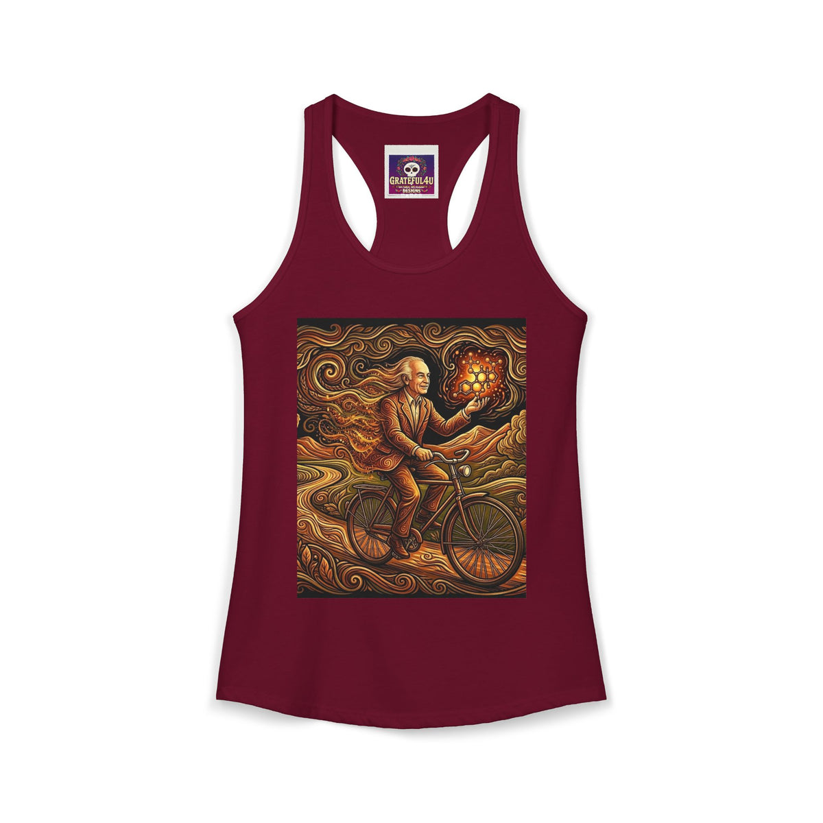 Albert hoffman Women's Ideal Racerback Tank