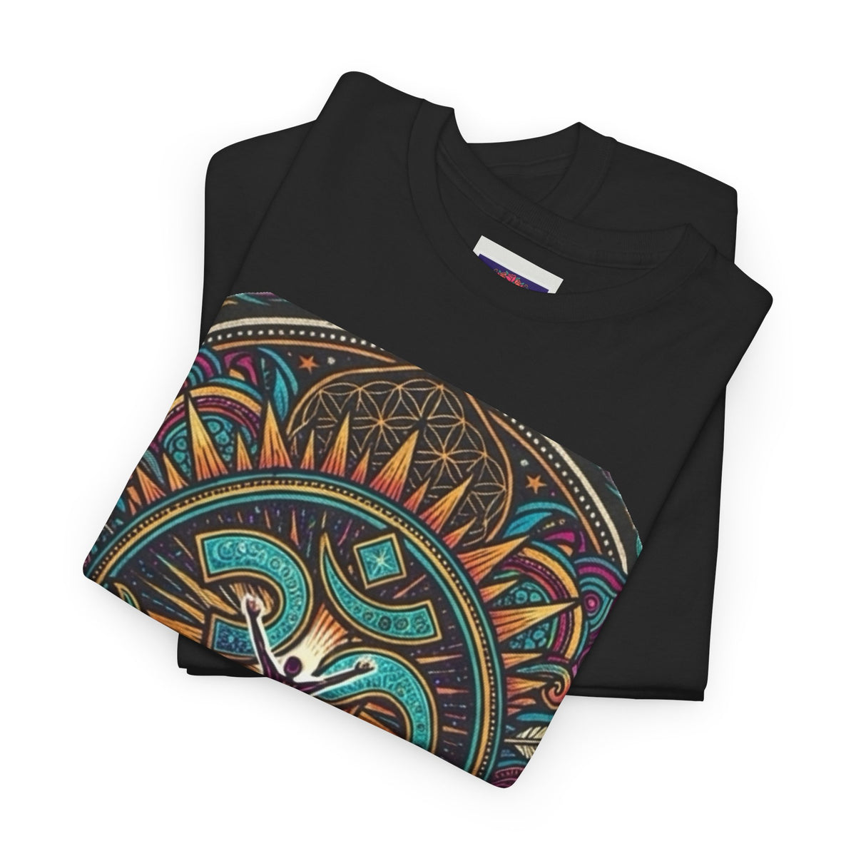 Stained Glass Dove T-Shirt | Spiritual Bird Mandala Tee