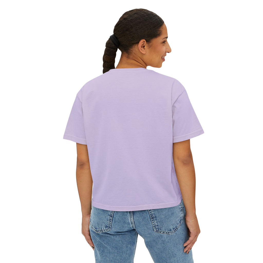 Moth with Moon Phases Tee | Wild & Free Boxy Tee