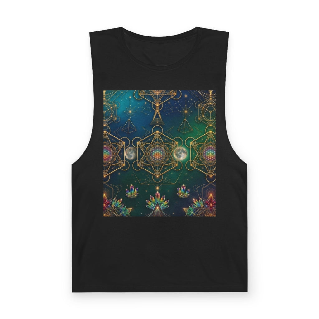Sacred Geometry Mandala Tank | Colorful Spiritual Pattern