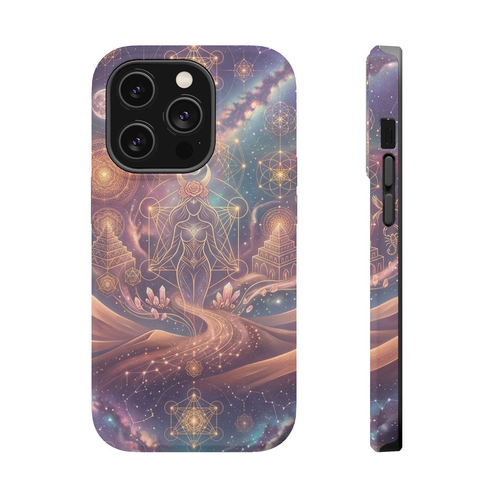 Cosmic Goddess Phone Case | Magnetic Impact-Resistant Case