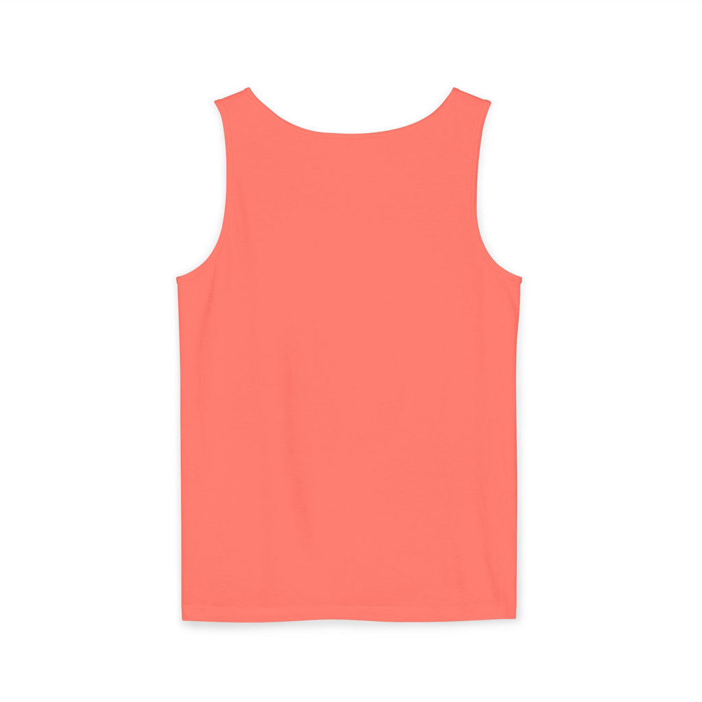 Mystical Moonlit Forest Tree Tank Top | Crescent Moon, Geometric Flower of Life