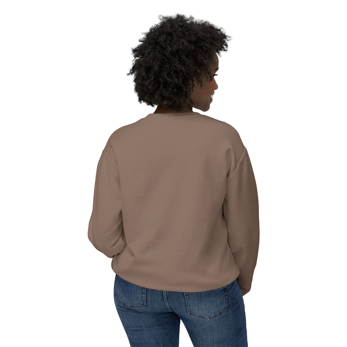 Albert Hoffman  Riding Bicycle Holding Lantern sweatshirt | Whimsical Nightscape Crewneck