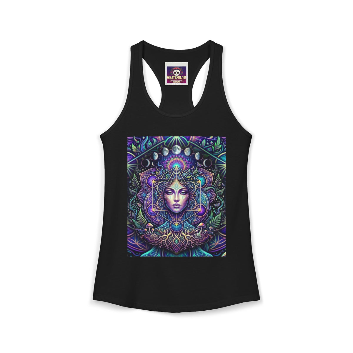 Divine Goddess Yoga Women's Ideal Racerback Tank