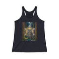Mystical Owl Forest Painting Tank | Racerback Tank