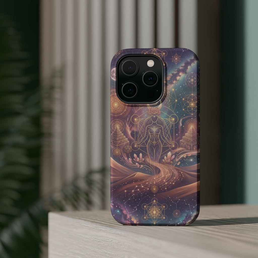 Cosmic Goddess Phone Case | Magnetic Impact-Resistant Case