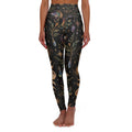 Celestial Crystal Lotus Leggings | Yoga Leggings