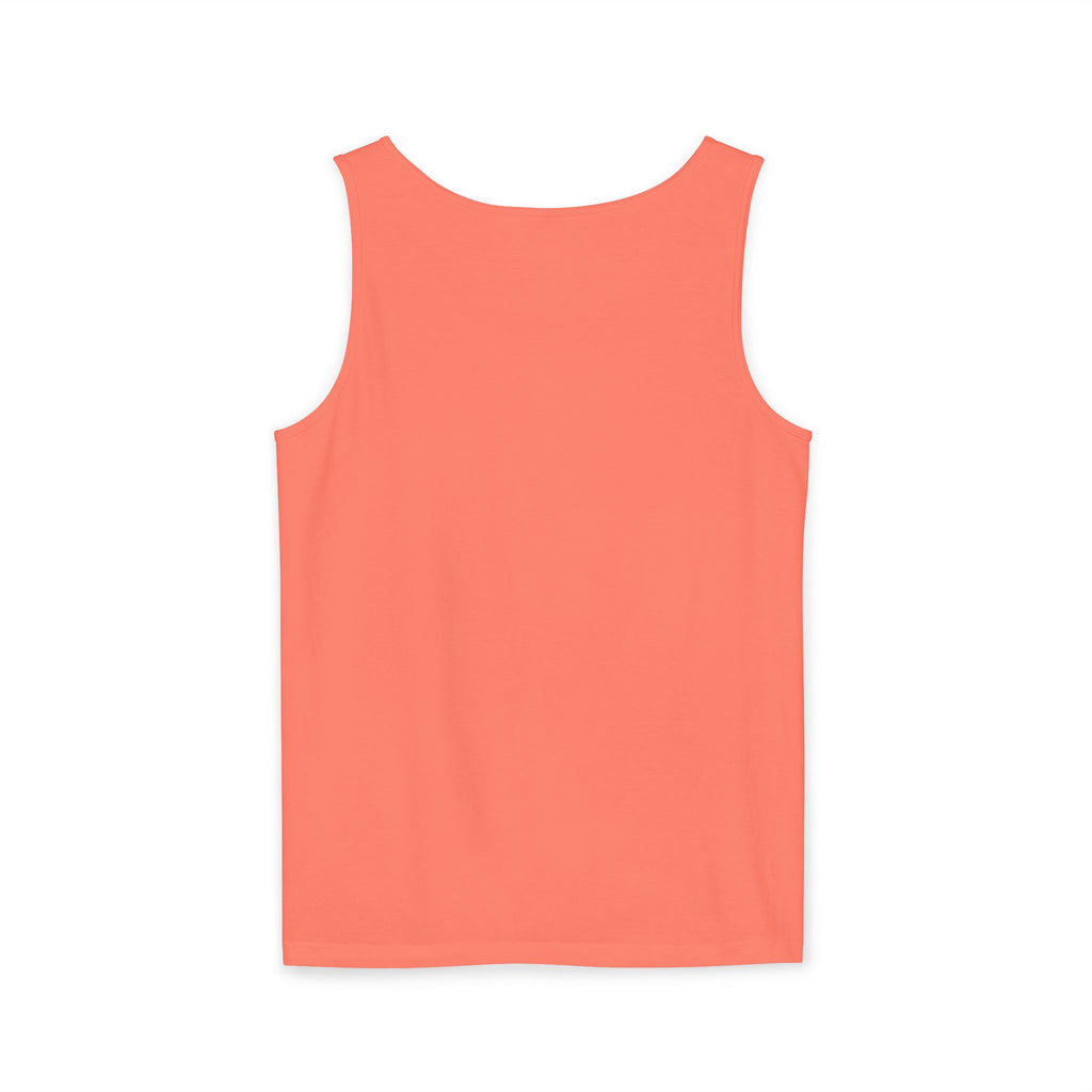 Mystical Moonlit Forest Tree Tank Top | Crescent Moon, Geometric Flower of Life