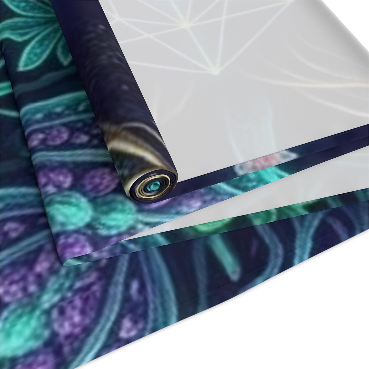 Sacred Geometry Mandala Table Runner