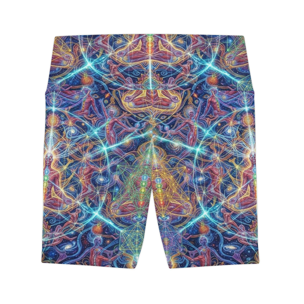 Psychedelic Sacred Geometry | Workout Shorts