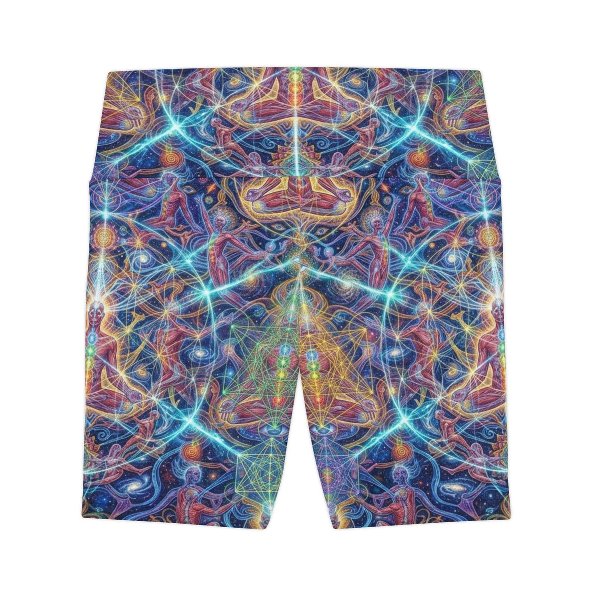 Psychedelic Sacred Geometry | Workout Shorts