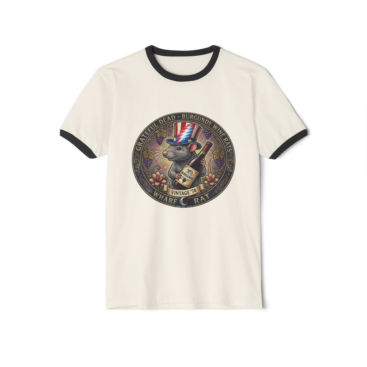 What’s Rat Deadhead Emblem Ringer T-Shirt