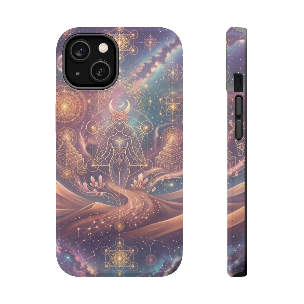Cosmic Goddess Phone Case | Magnetic Impact-Resistant Case