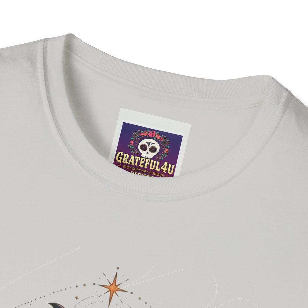 Lotus Moon Phases Om Symbol T-Shirt | Chakra Yoga Spiritual Tee