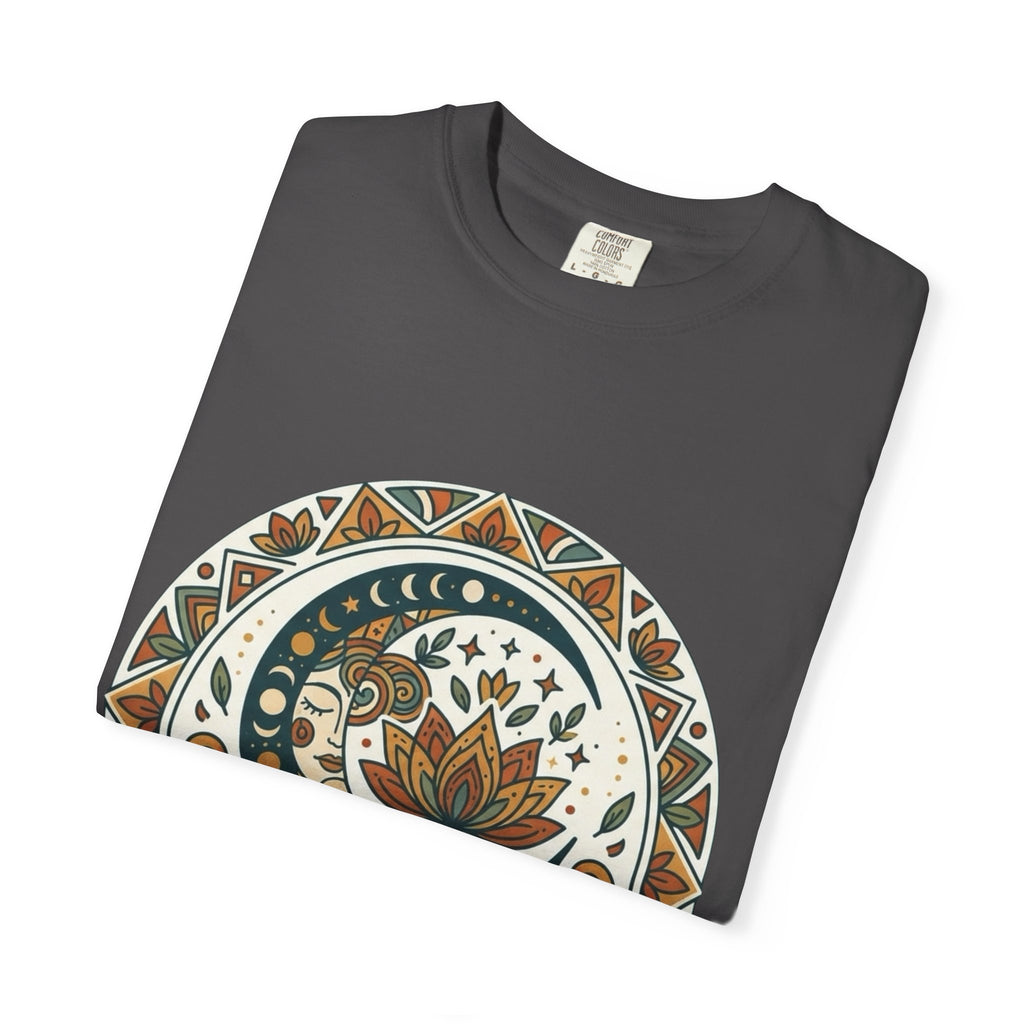 Progress Not Perfection T-shirt | Boho Lotus Mandala