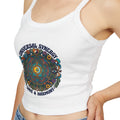 Psychedelic Mandala Love & Harmony Tank Top | Spiritual Boho Crop Top