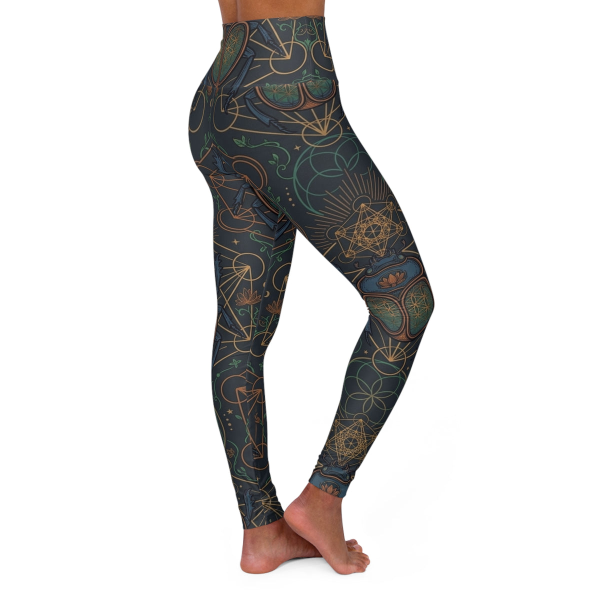 Celtic Knotwork Pattern Leggings | Yoga Leggings