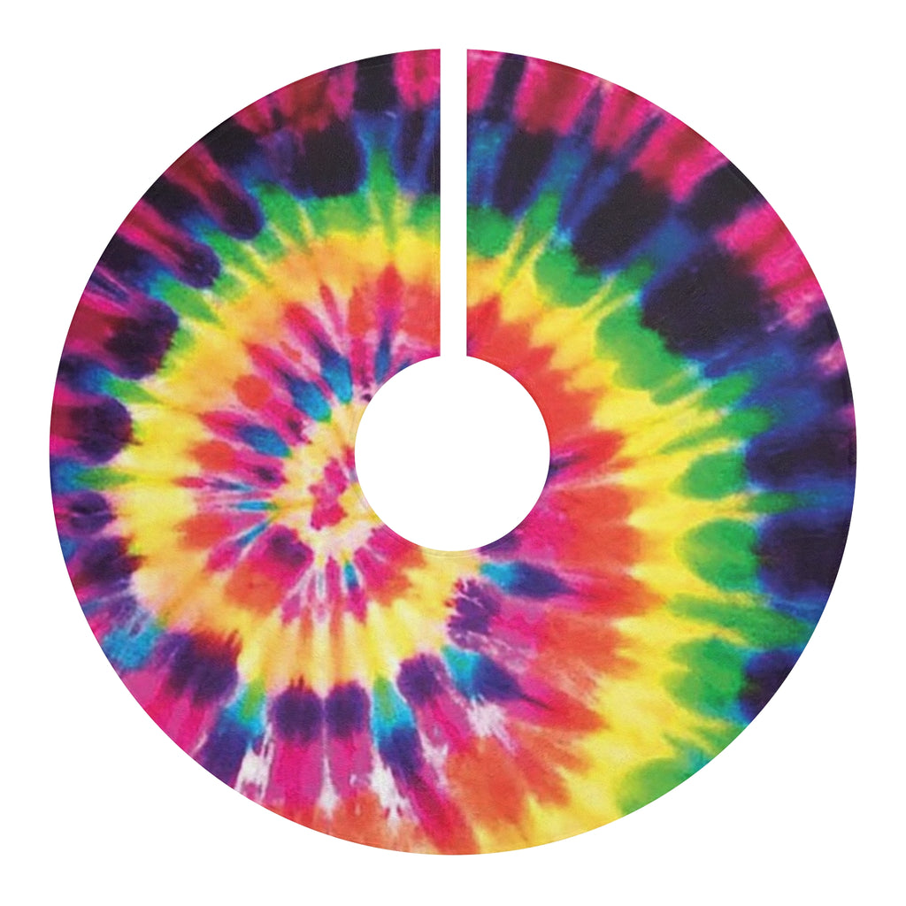 Grateful Dead tie dye Christmas Tree Skirts