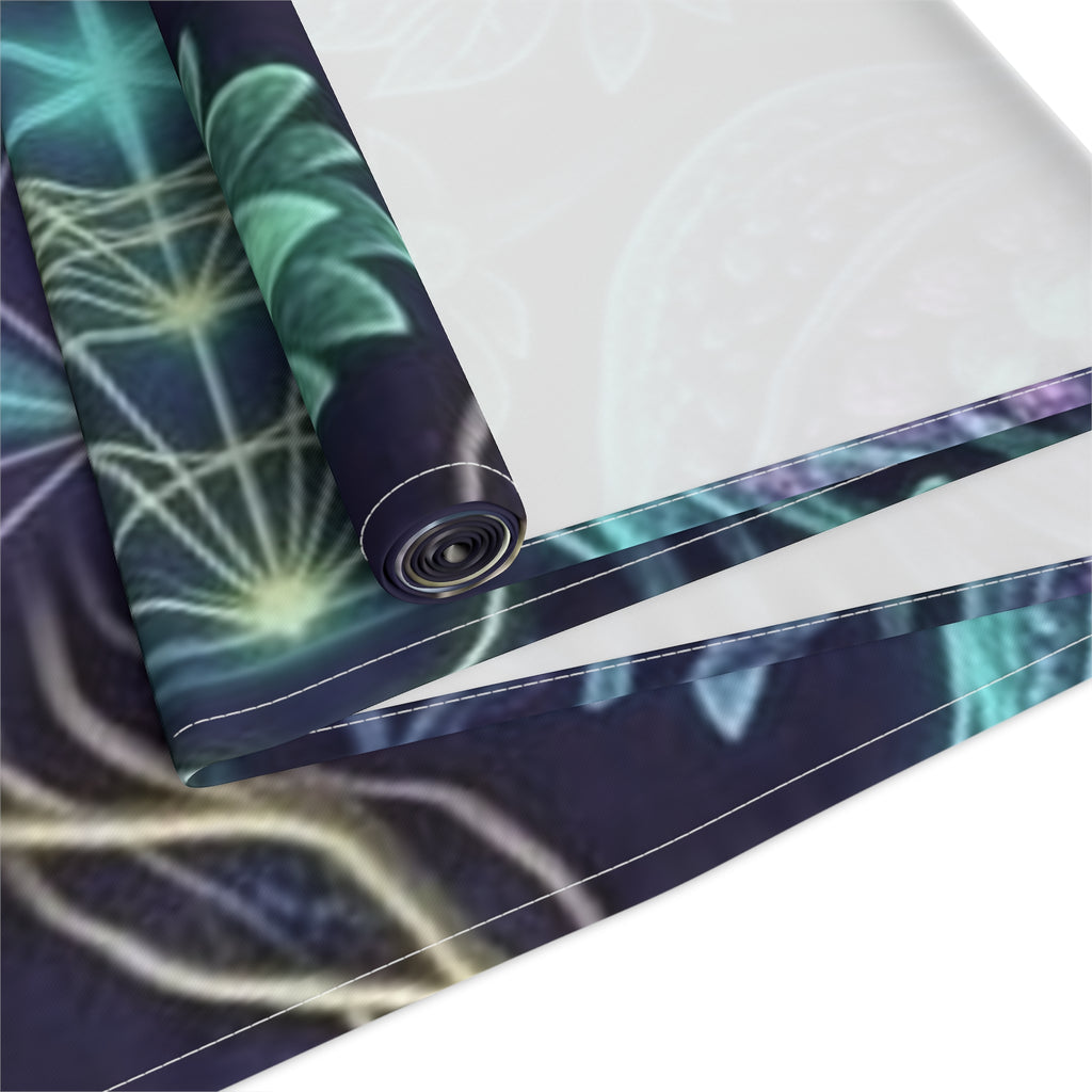 Sacred Geometry Mandala Table Runner