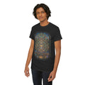 Meditating Buddha with Sacred Geometry Tee | Spiritual, Psychedelic Lotus Design