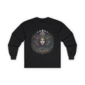 Celestial Goddess Illustration Long Sleeve Tee | Mystic Moon Phases