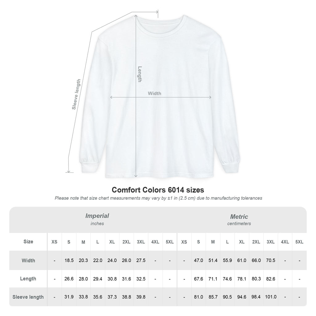 Fiery Phoenix Rising Long Sleeve | Golden Flame Bird Illustration