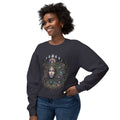 Mystic Goddess Mandala sweatshirt | Celestial Face Art, Spiritual Boho, Burning Man Art, Deadhead Art