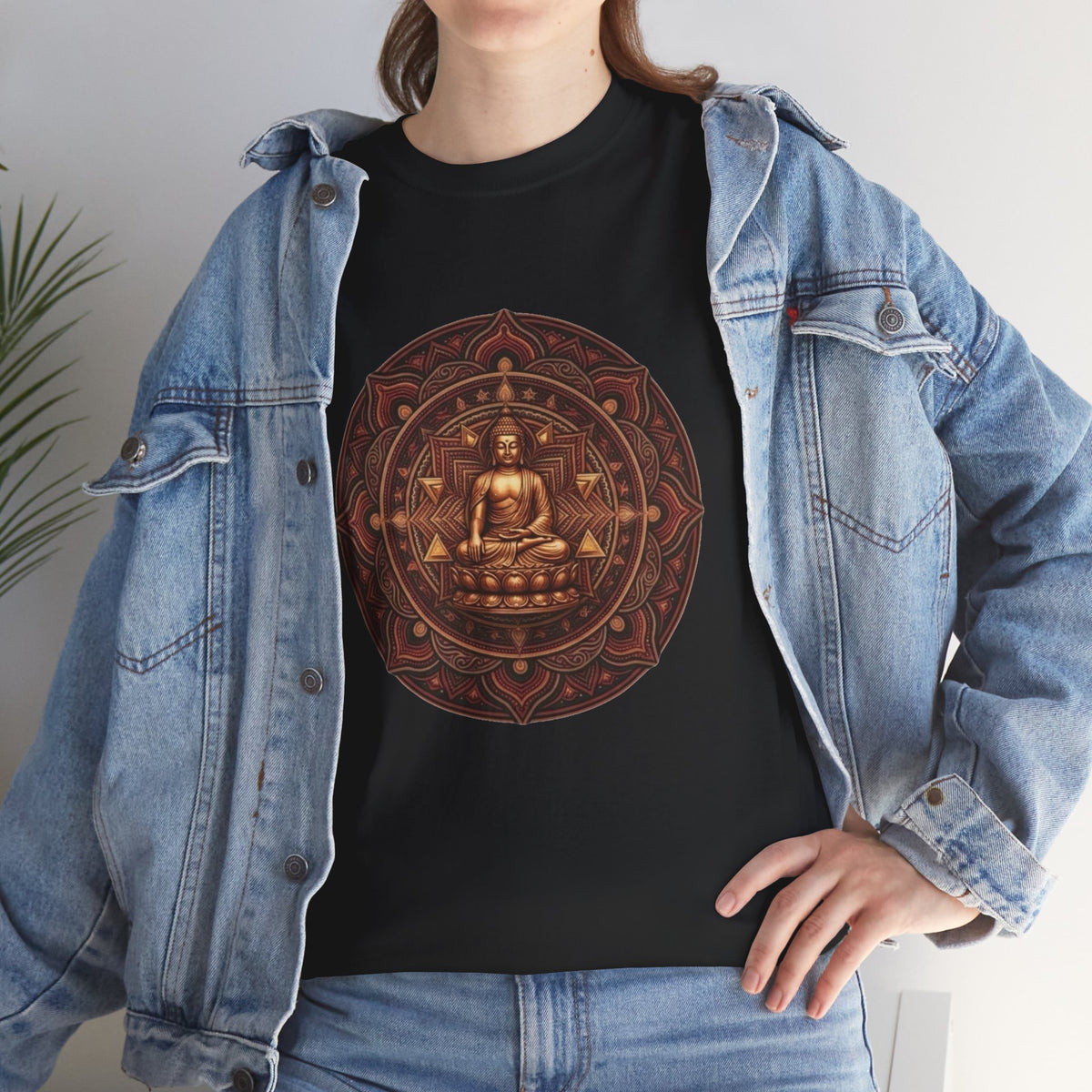 Buddha Mandala T-Shirt | Meditation, Spiritual Yoga Tee