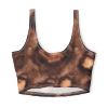 Brown Snake Skin Pattern Sports Bra | Animal Print Activewear, Halloween, Festival wear, Burning Man, Deadhead, Concert goers