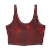 Red Snake Skin Pattern Sports Bra | All-Over Print Crop Top, Festival Top, Raver, Concert Apparel, Deadhead, Phish, Halloween, Burning Man