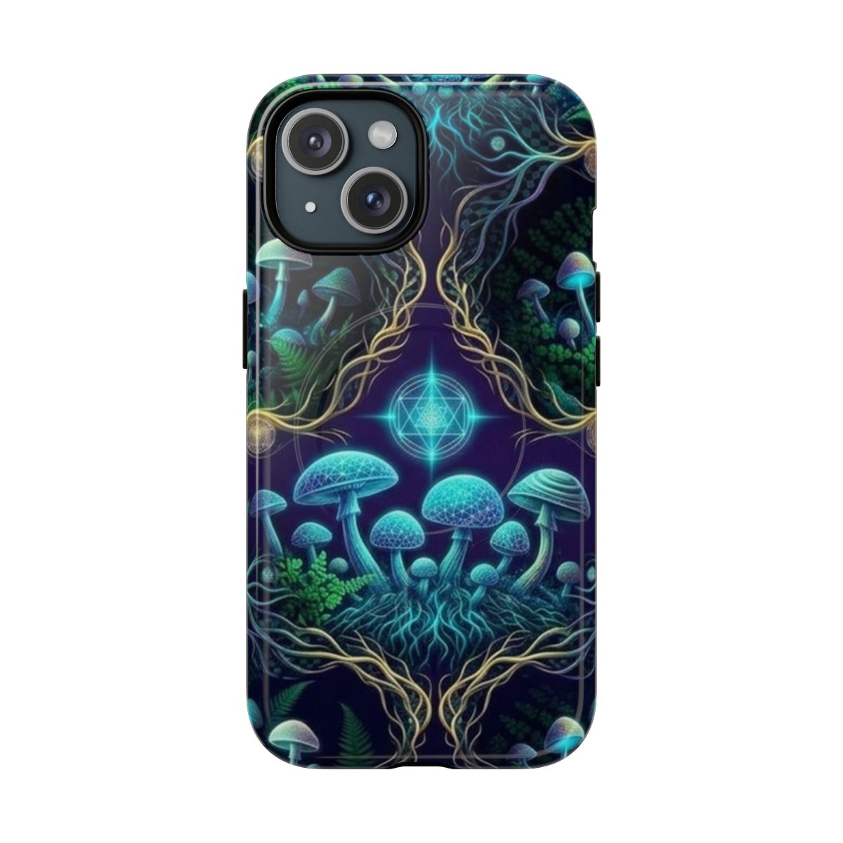 Bioluminescent Mushrooms Phone Case | Tough Magnetic Case