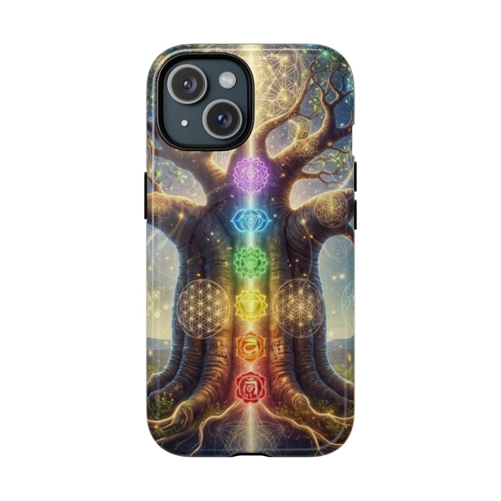 Chakra Tree phone case | Tough Magnetic Case