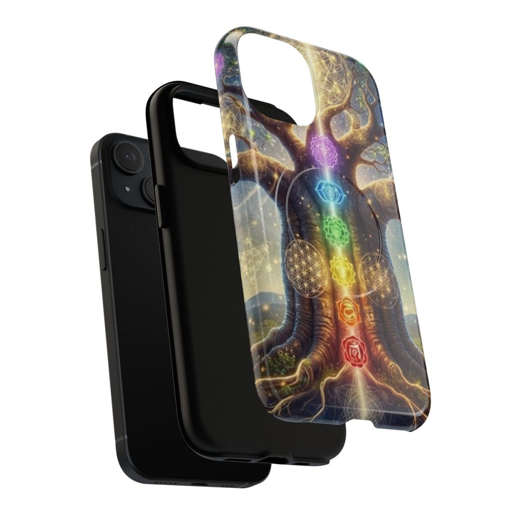 Chakra Tree phone case | Tough Magnetic Case