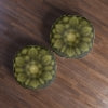 Golden Sacred Geometry Mandala Tufted Floor Pillow