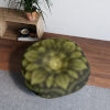 Golden Sacred Geometry Mandala Tufted Floor Pillow