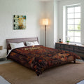 Deadhead Sacred Geometry Tree of Life Comforter | Autumn Forest Moon