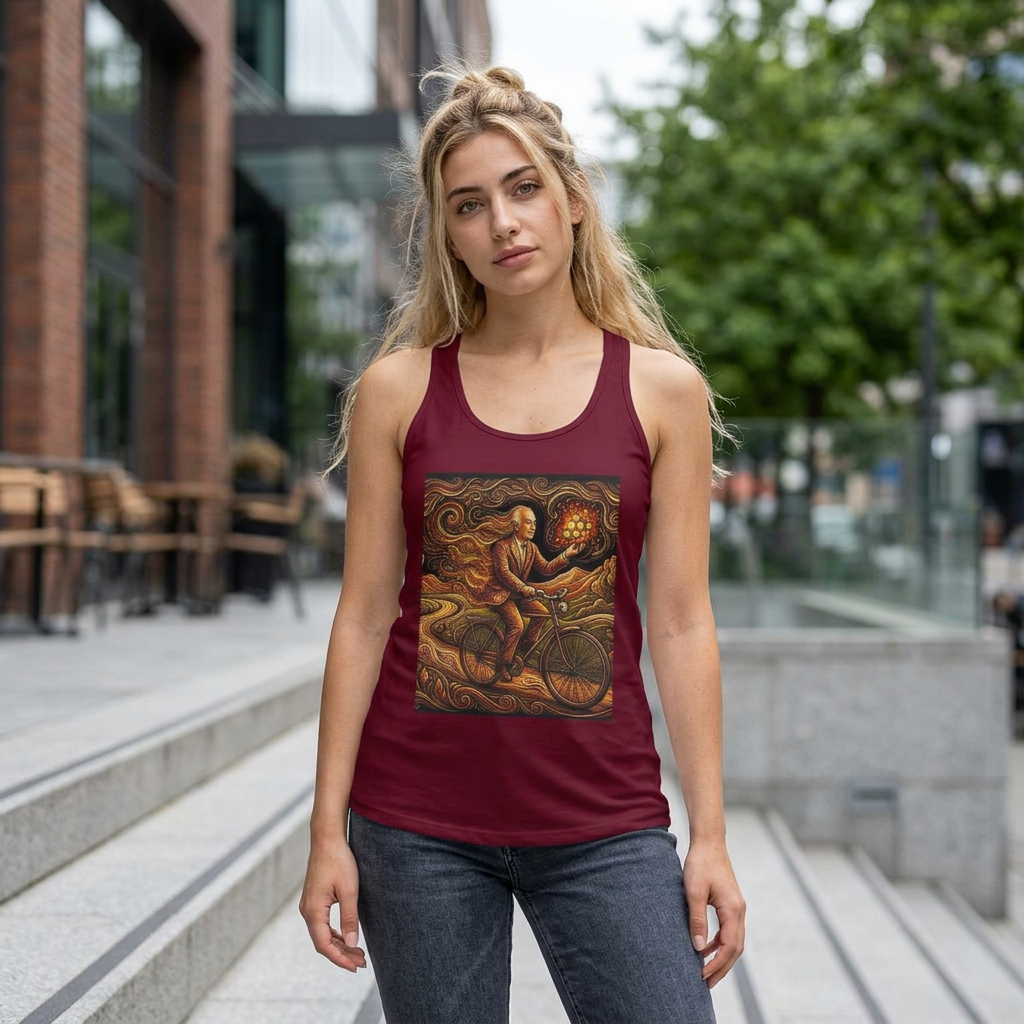 Albert hoffman Women's Ideal Racerback Tank