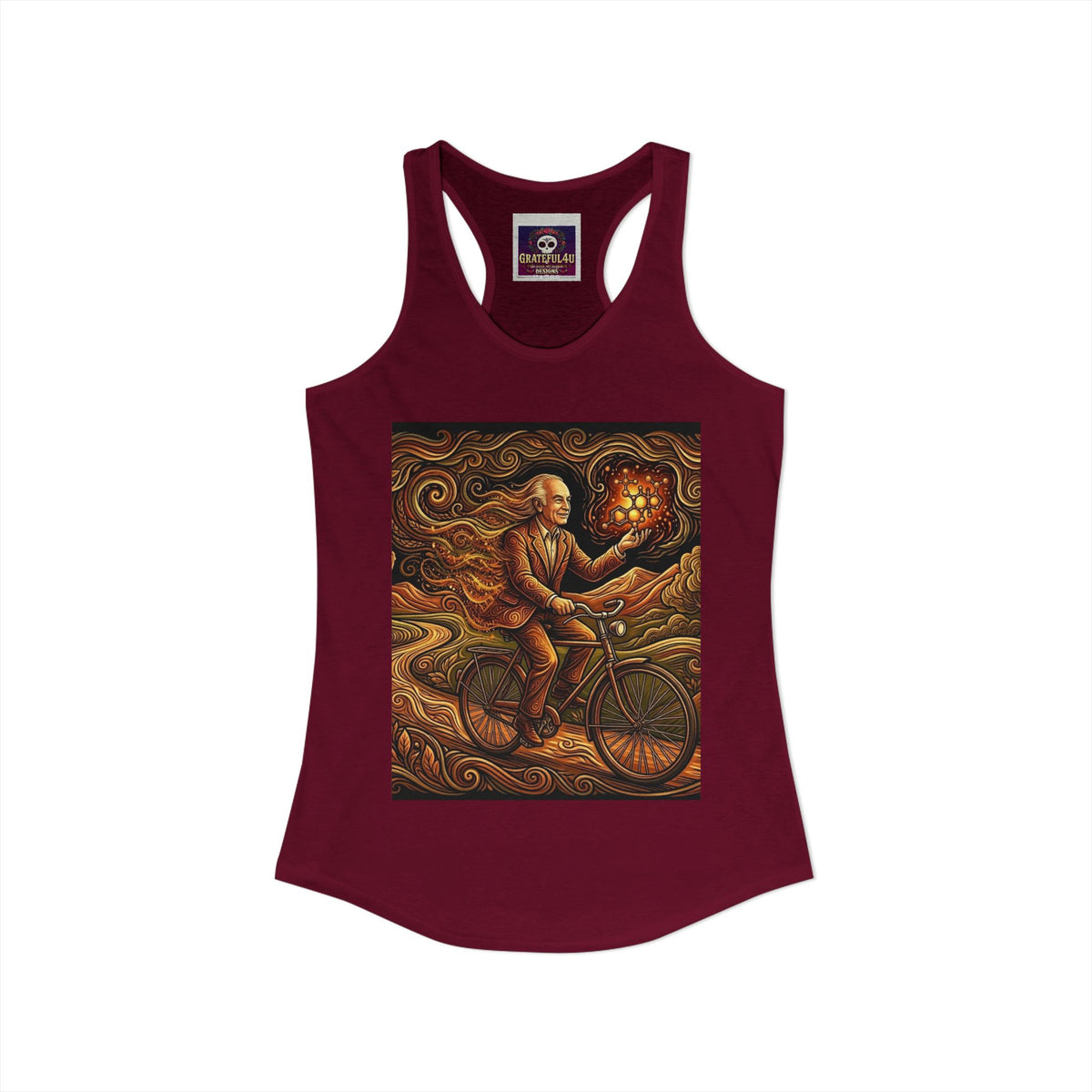Albert hoffman Women's Ideal Racerback Tank